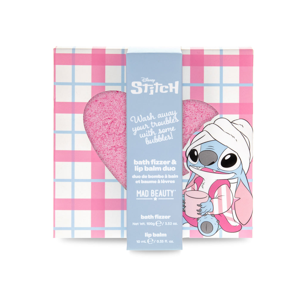 Stitch Bath Fizzer & Lip Balm Gift Set