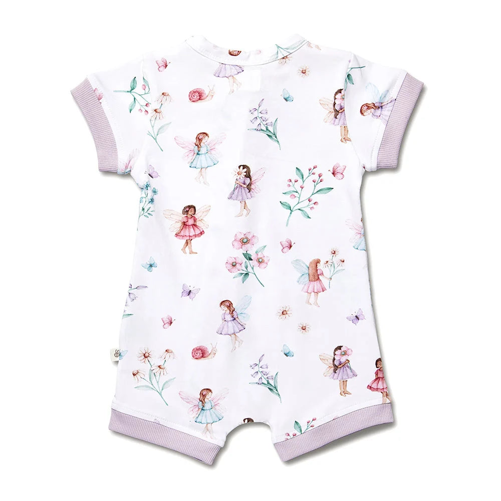 Snuggle Hunny - Fairy Garden Organic Snuggle Shortie