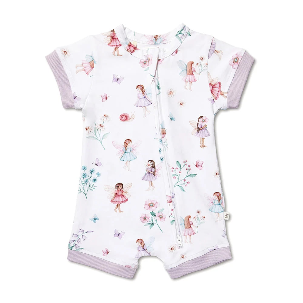 Snuggle Hunny - Fairy Garden Organic Snuggle Shortie