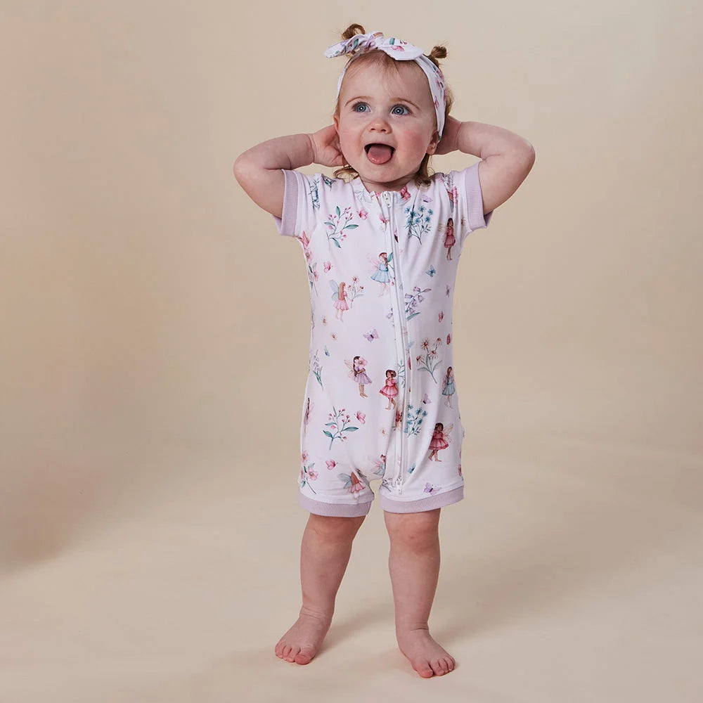 Snuggle Hunny - Fairy Garden Organic Snuggle Shortie