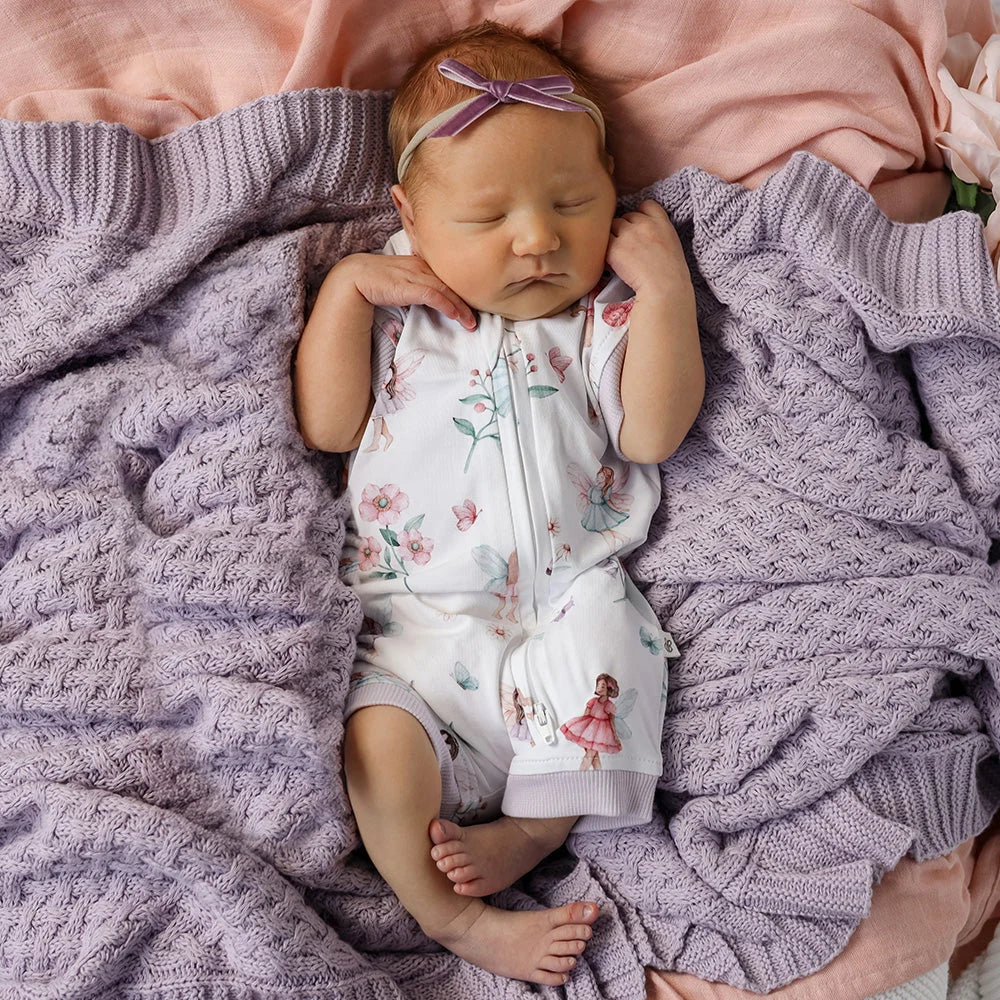 Snuggle Hunny - Fairy Garden Organic Snuggle Shortie