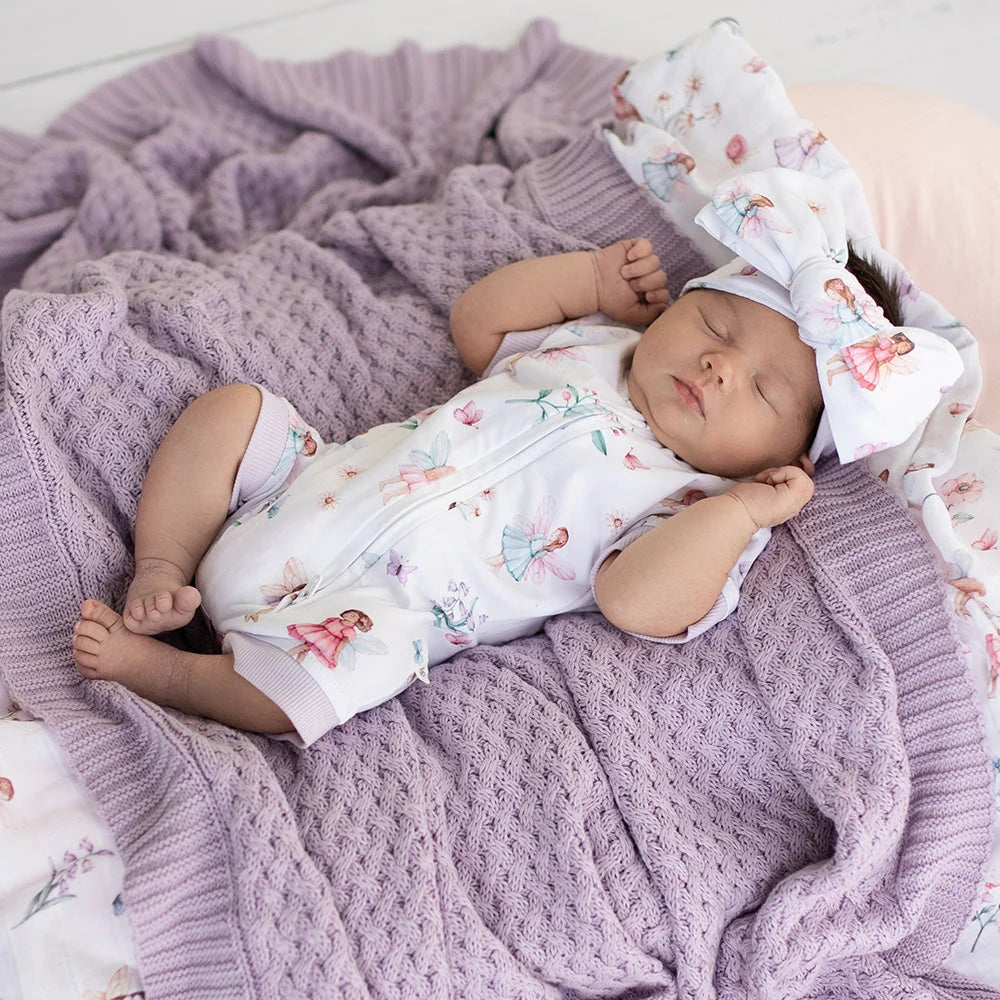 Snuggle Hunny - Fairy Garden Organic Snuggle Shortie
