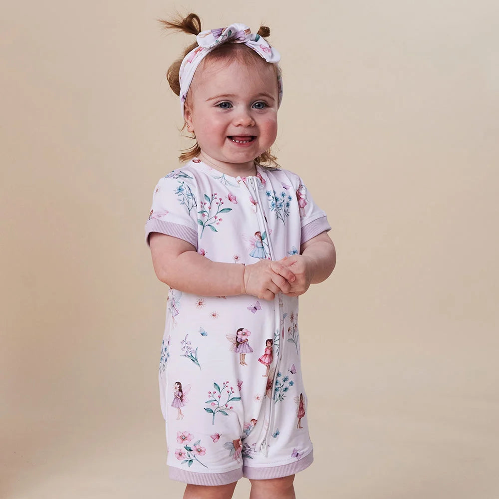 Snuggle Hunny - Fairy Garden Organic Snuggle Shortie