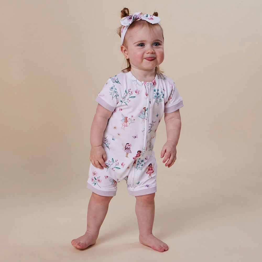 Snuggle Hunny - Fairy Garden Organic Snuggle Shortie