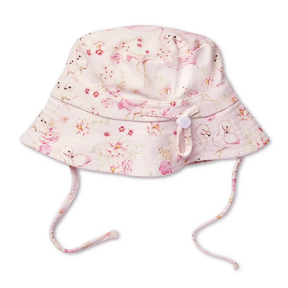 Snuggle Hunny Flamingos Swim Hat