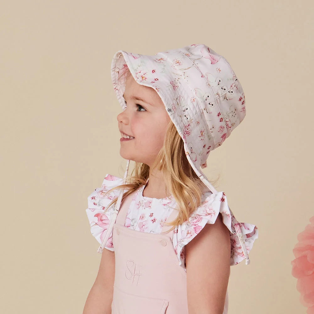 Snuggle Hunny Flamingos Swim Hat