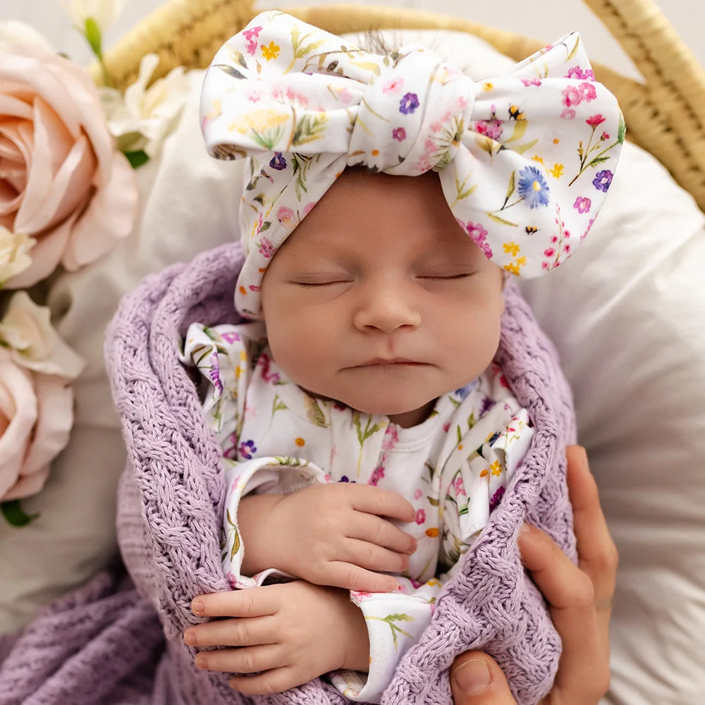 Snuggle Hunny - Gracie Organic Oversized Bow