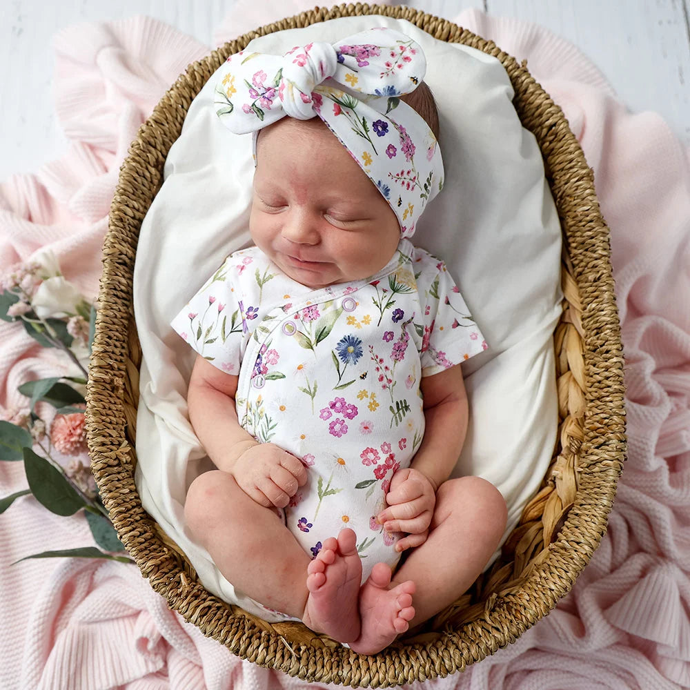 Snuggle Hunny - Gracie SS Kimono Bodysuit