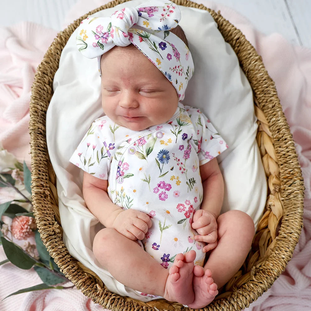 Snuggle Hunny - Gracie SS Kimono Bodysuit