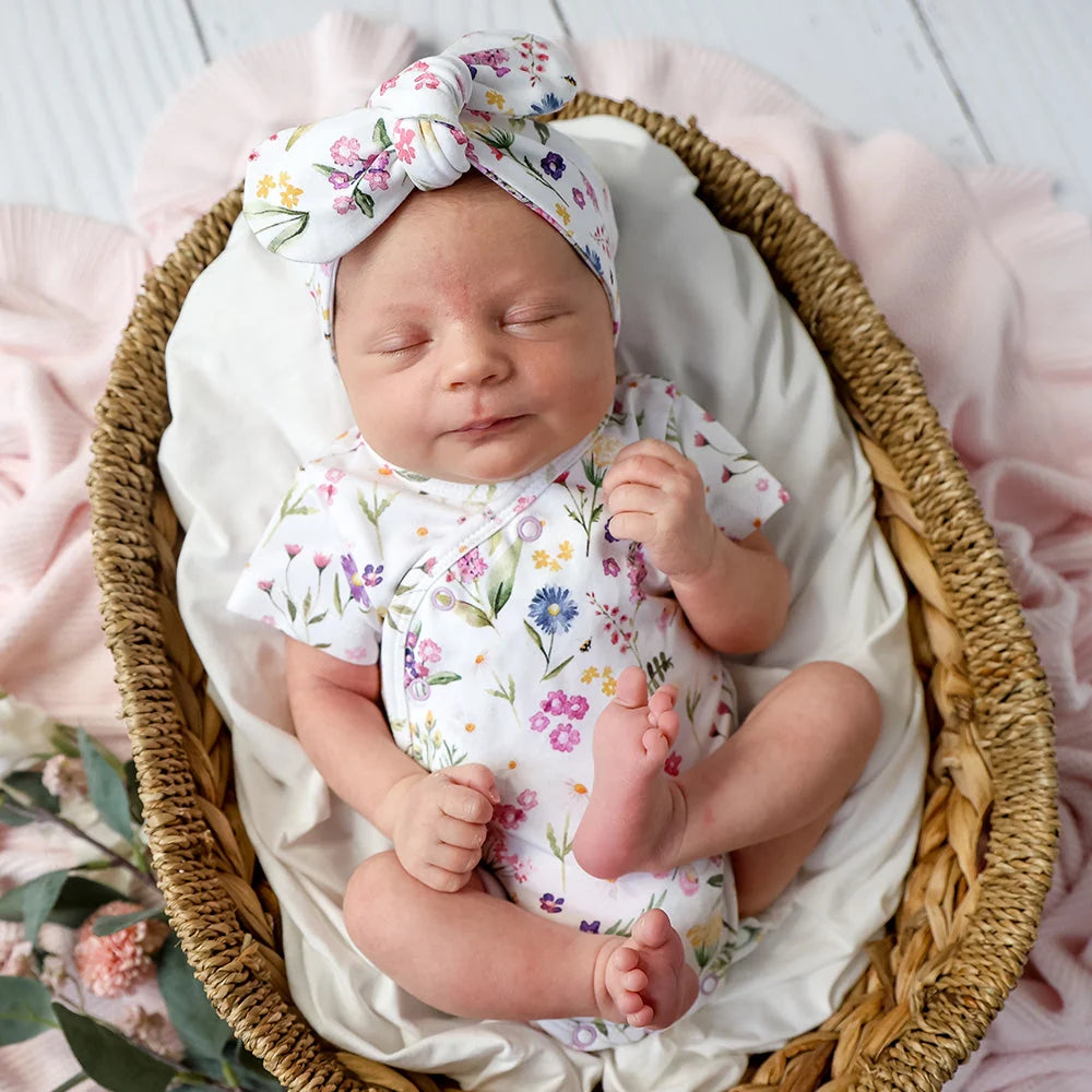 Snuggle Hunny - Gracie SS Kimono Bodysuit