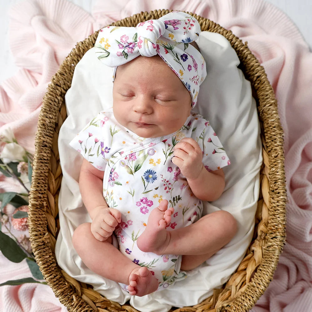 Snuggle Hunny - Gracie SS Kimono Bodysuit