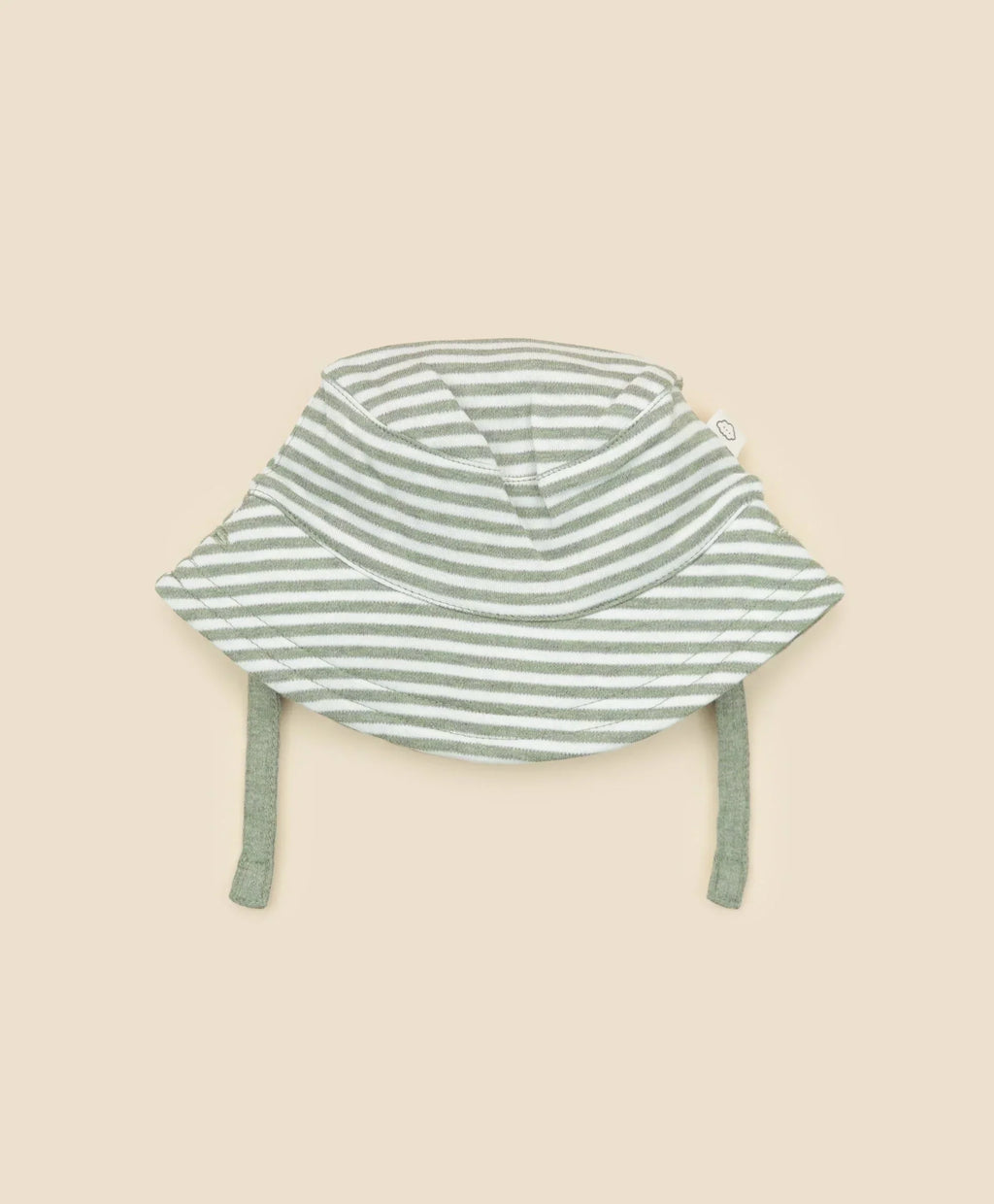 Organic Cotton Bucket Sun Hat - Forest Stripes