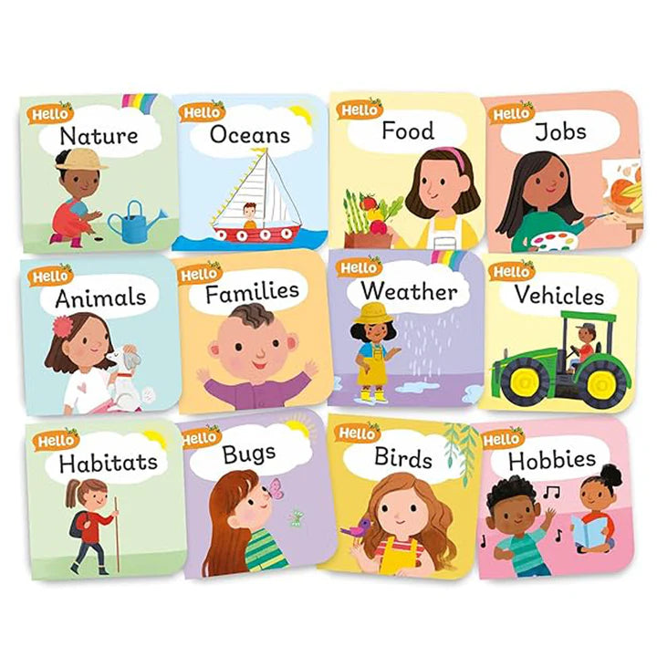 Hello World! Board Book Set