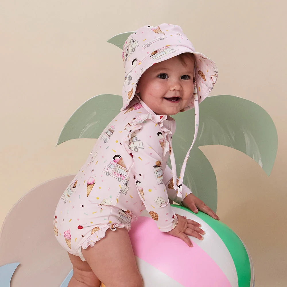 Snuggle Hunny Ice Creams Frill Swimsuit