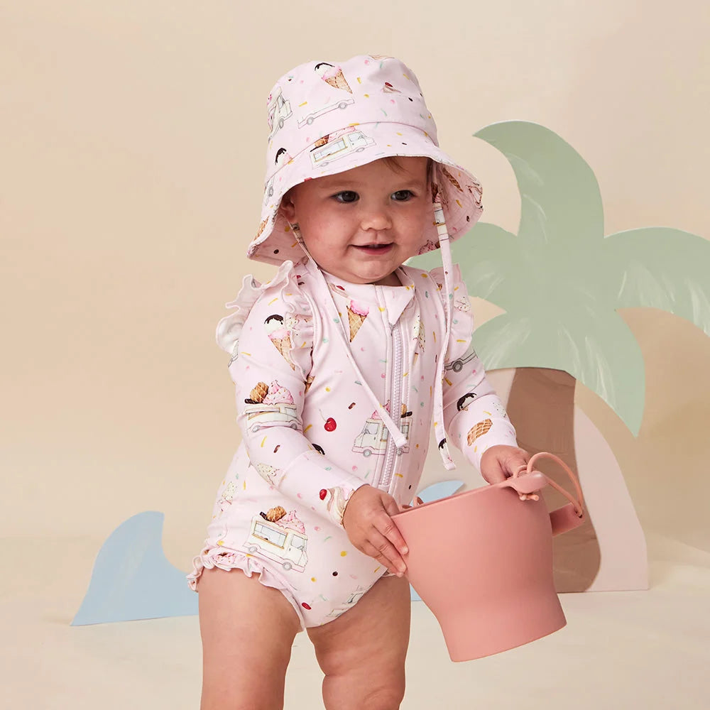 Snuggle Hunny Ice Creams Frill Swimsuit
