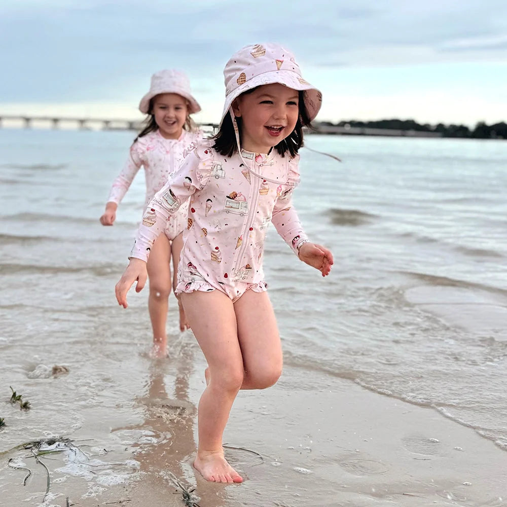 Snuggle Hunny Ice Creams Frill Swimsuit