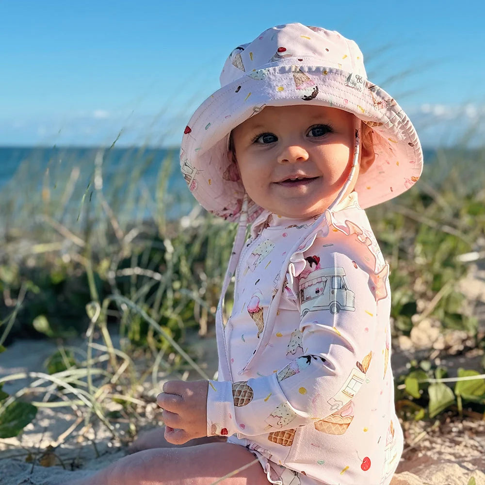 Snuggle Hunny Ice Creams Frill Swimsuit