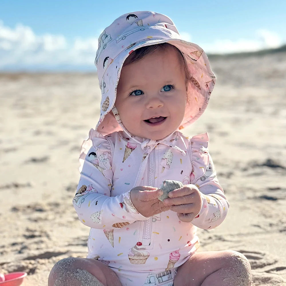 Snuggle Hunny Ice Creams Frill Swimsuit