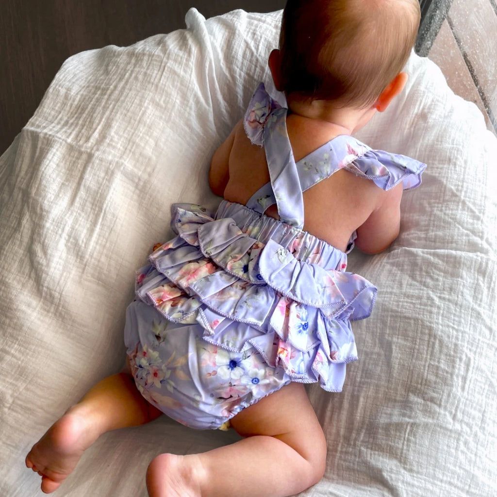 Flutter Romper - Ava Floral