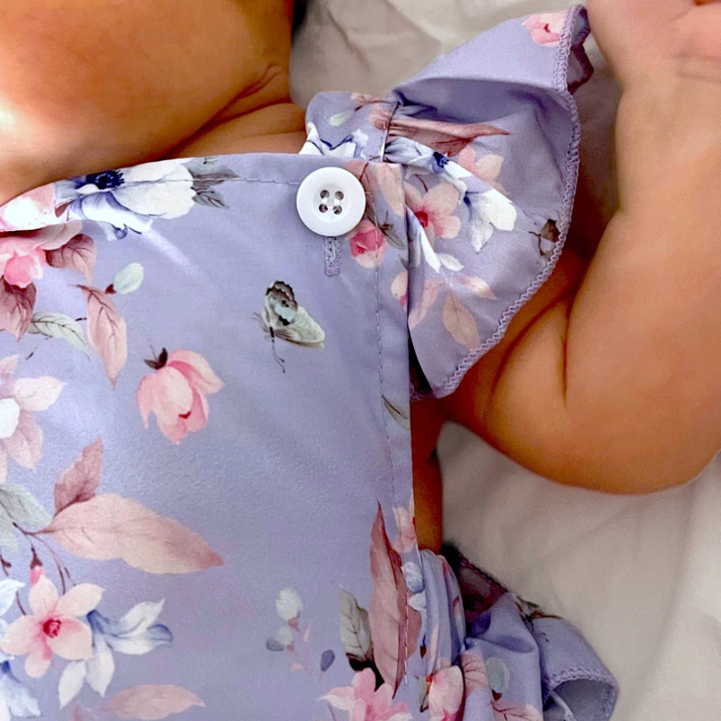 Flutter Romper - Ava Floral