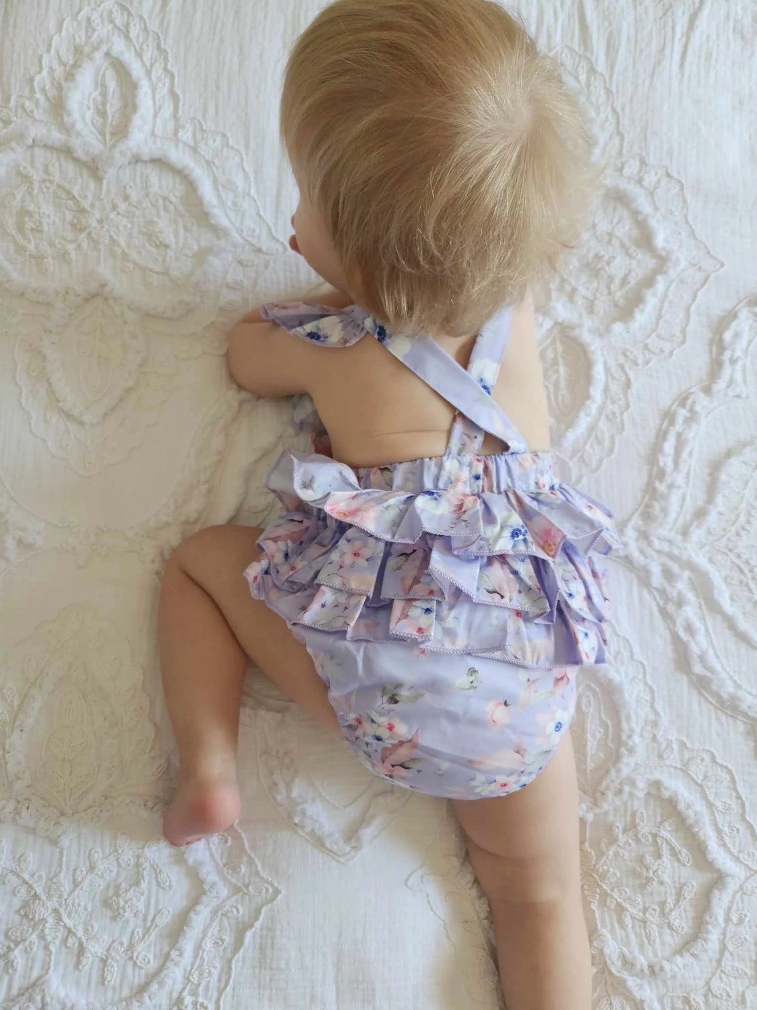Flutter Romper - Ava Floral