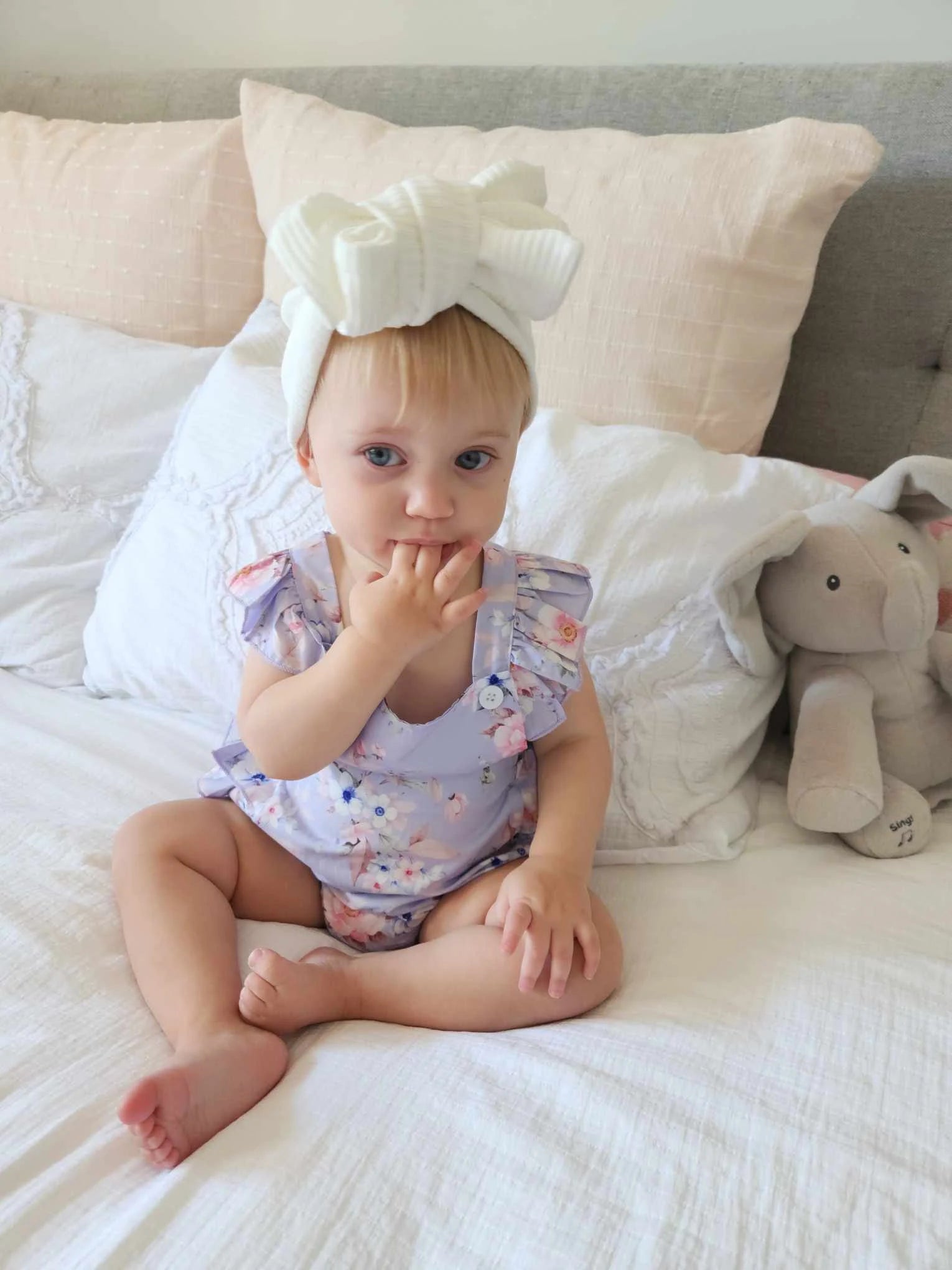 Flutter Romper - Ava Floral