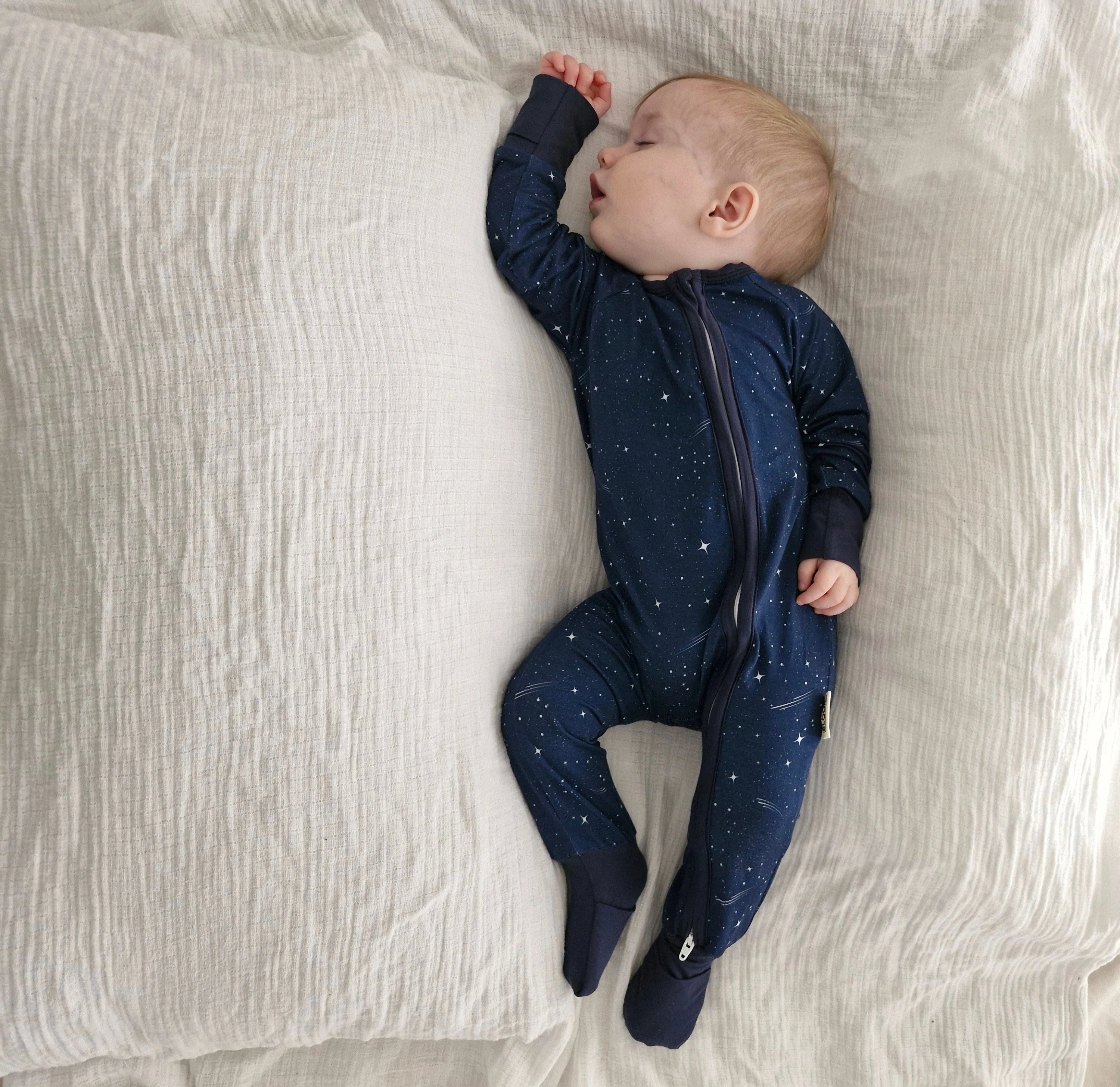 Bamboo Bodysuit Starry Nights