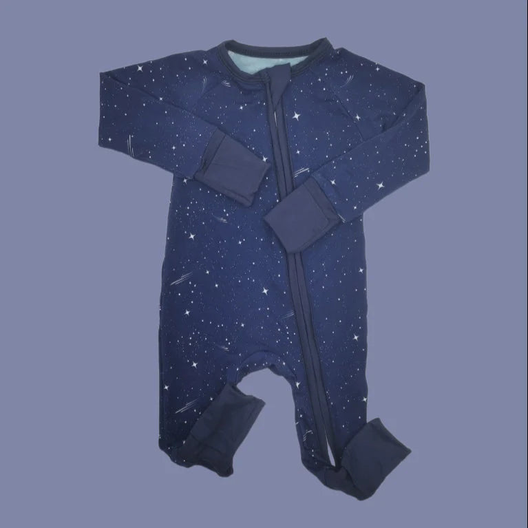 Bamboo Bodysuit Starry Nights
