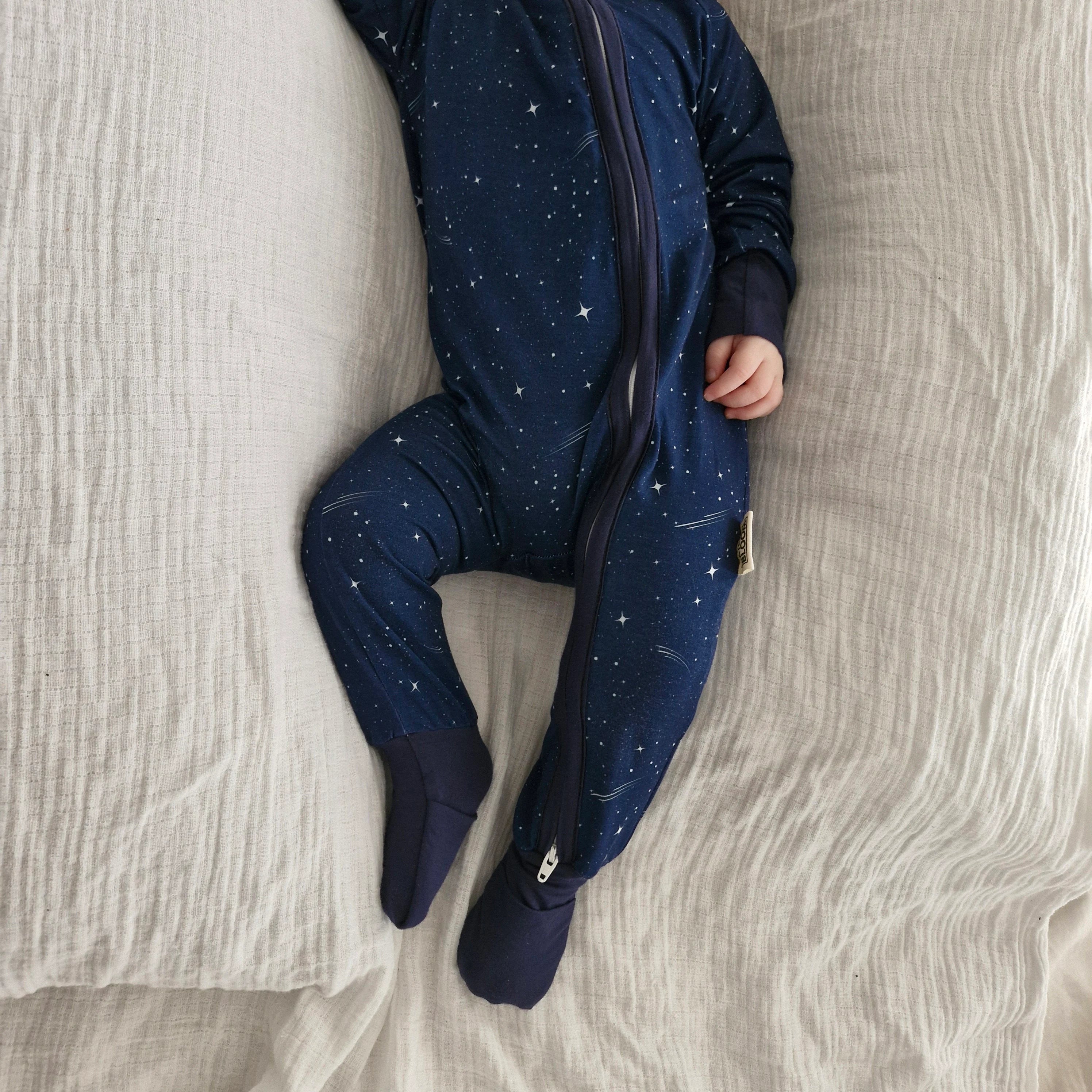Bamboo Bodysuit Starry Nights