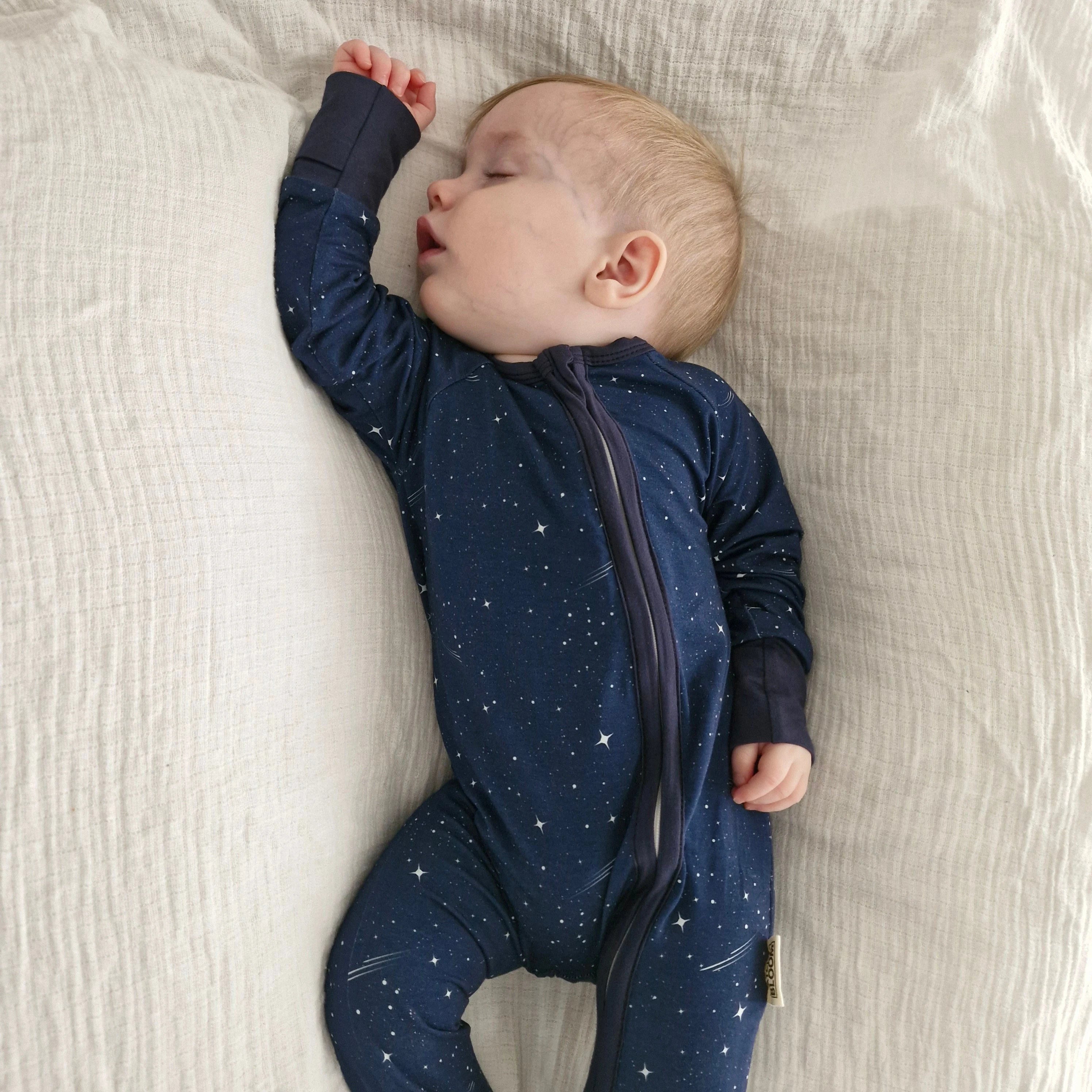 Bamboo Bodysuit Starry Nights