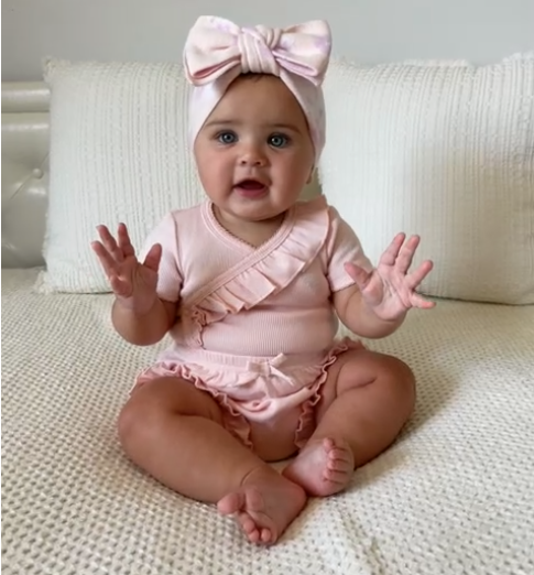 Ivy Bodysuit - Peach