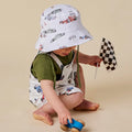 Snuggle Hunny Little Racers Reversible Cotton Bucket Hat