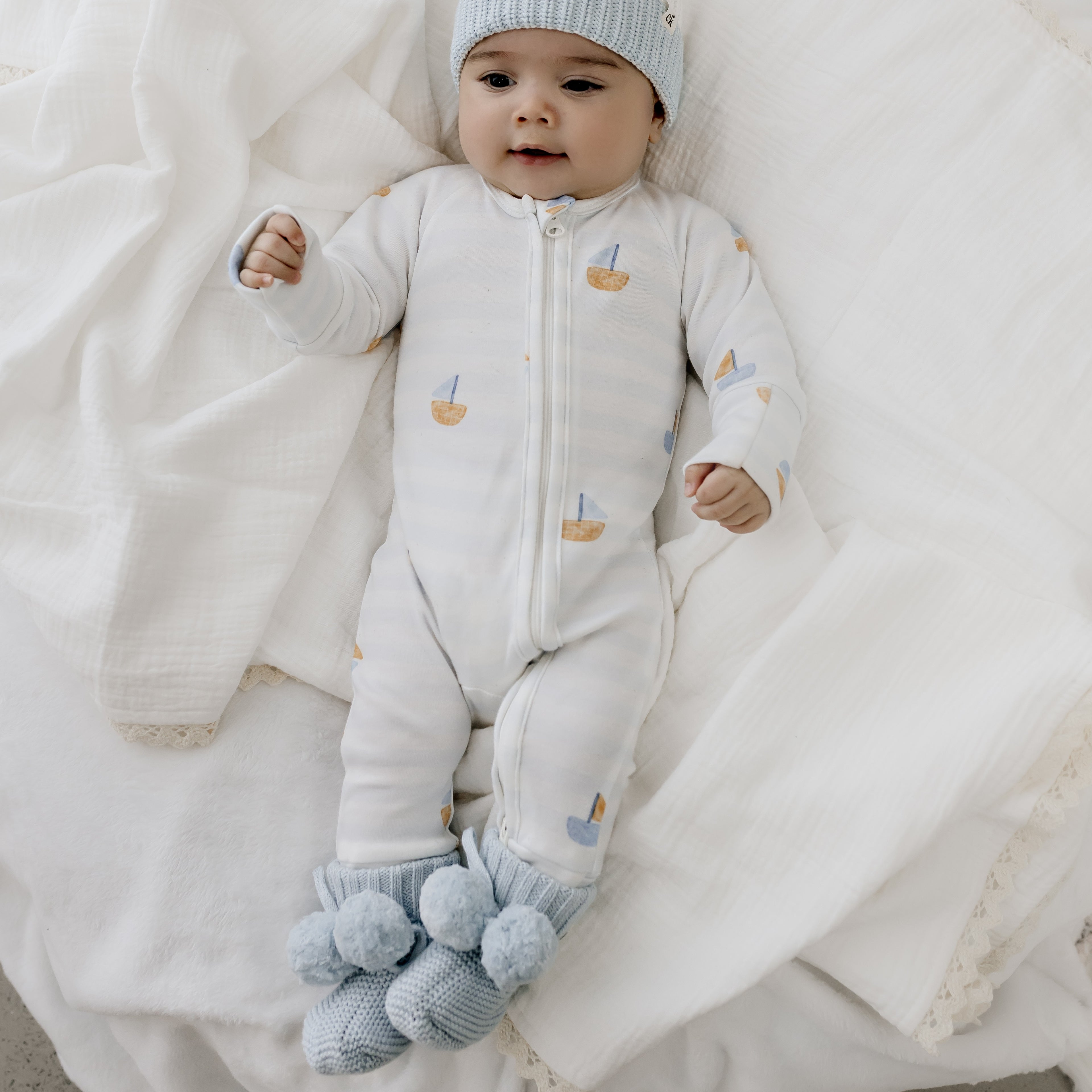 Little Skipper Zipsuit