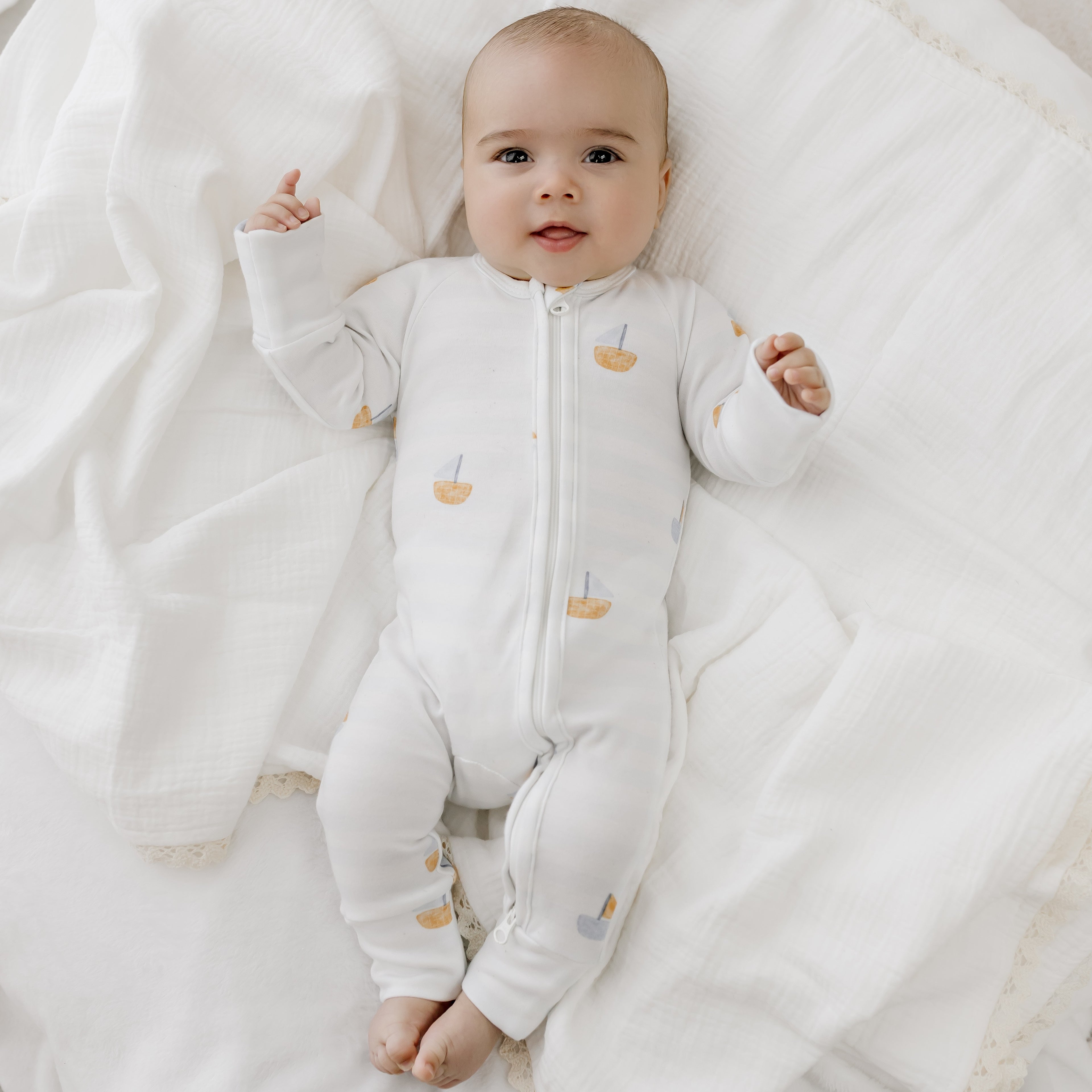 Little Skipper Zipsuit