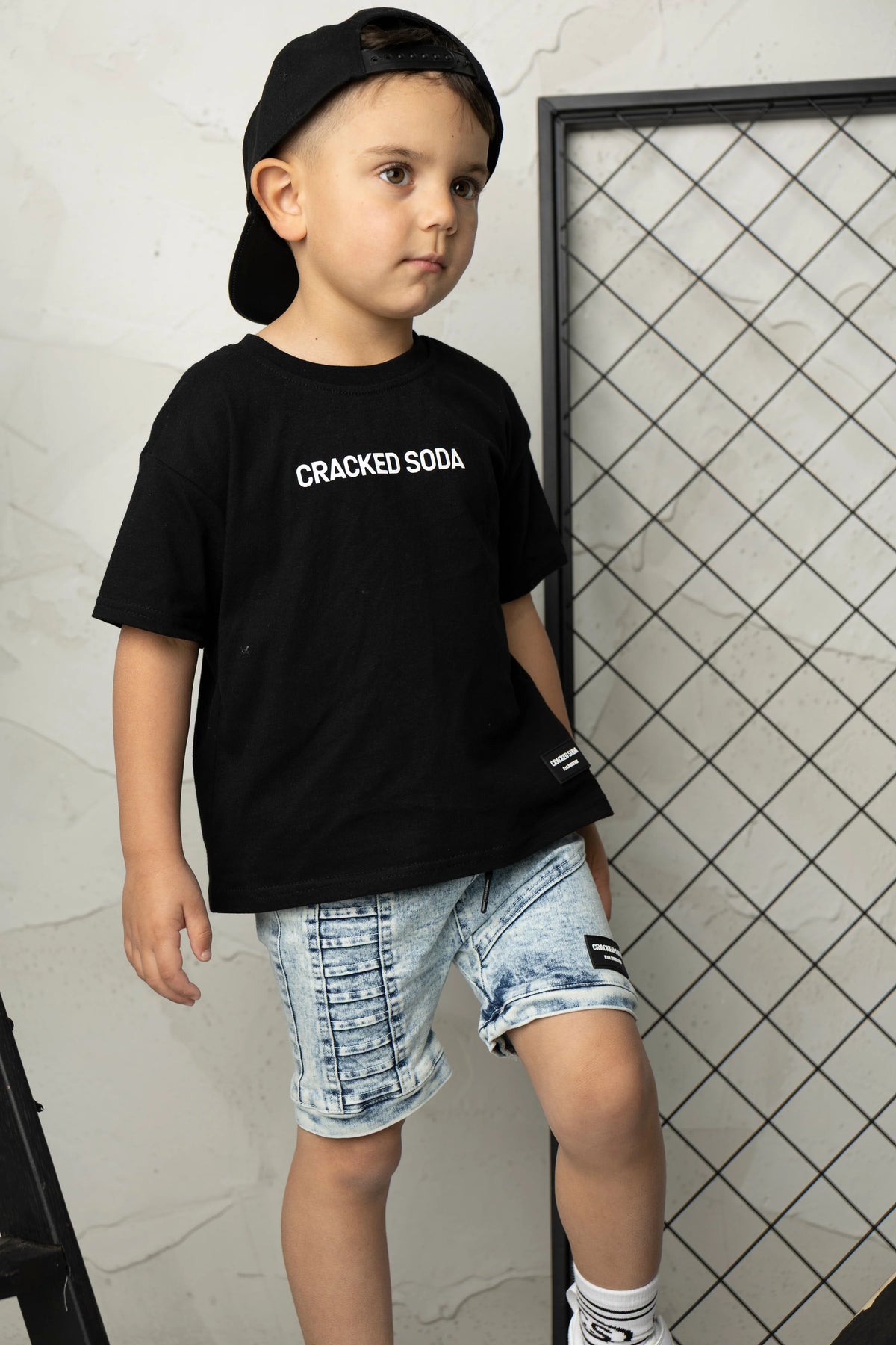 Cracked Soda - Detailed Loud Tee - Black