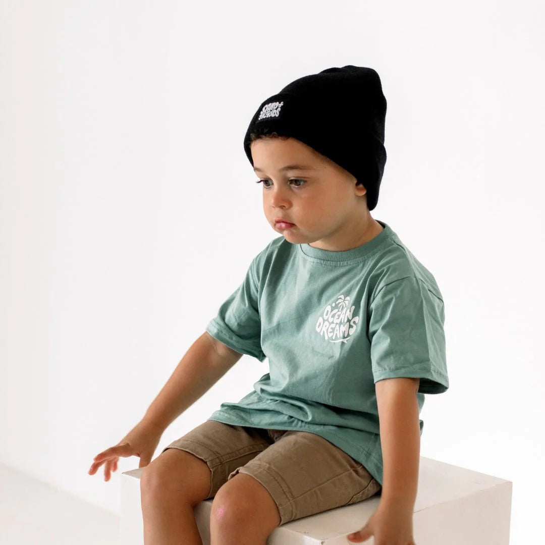 S+S Kids Tee - Ocean Dreams - Sage