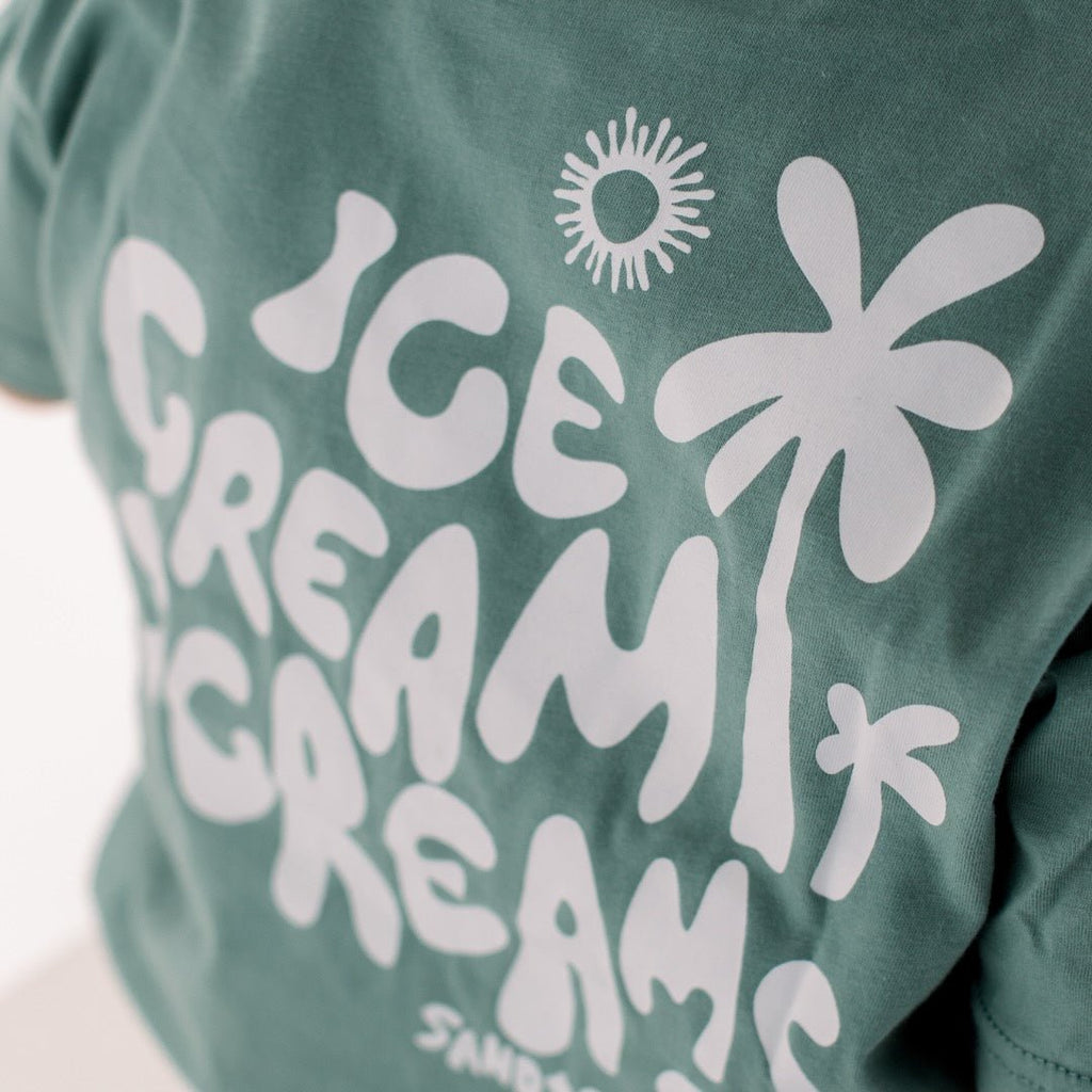 S+S Kids Tee - Ocean Dreams - Sage