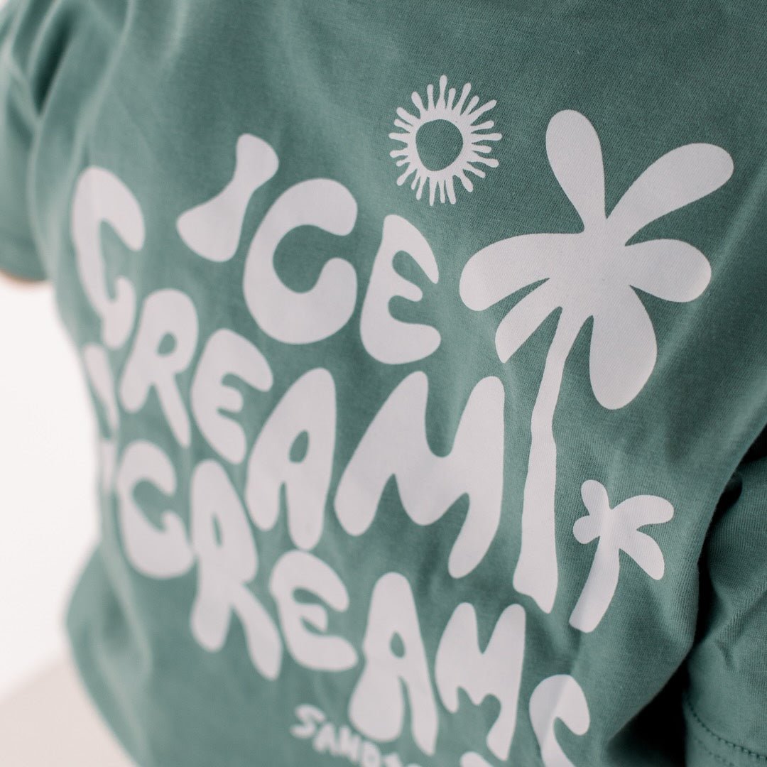 S+S Kids Tee - Ocean Dreams - Sage