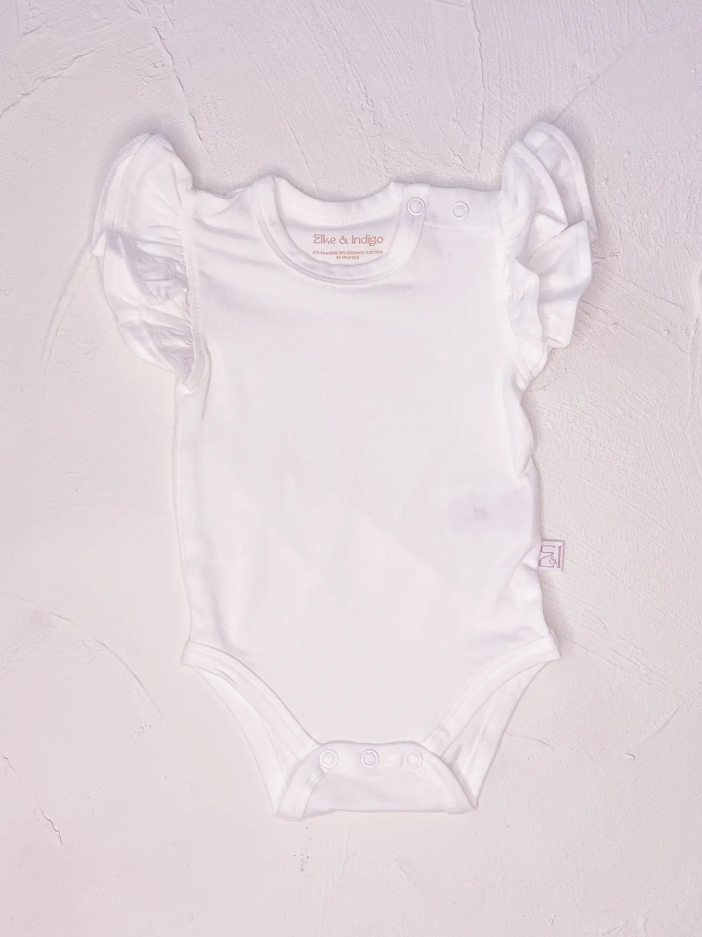 E&I Olivia Bodysuit - White