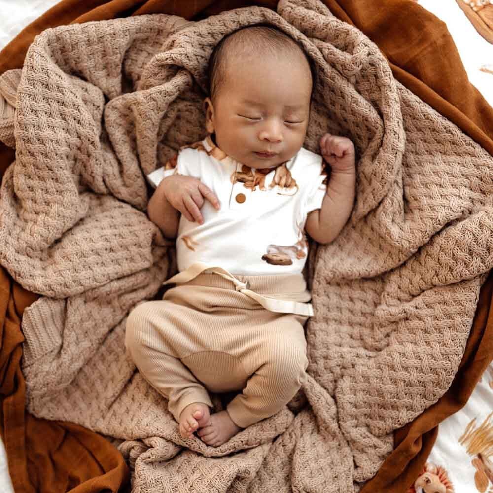 Snuggle Hunny - Organic pants - Pebble