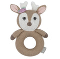 Ava The Fawn Knitted Rattle
