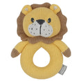 Leo The Lion Knitted Rattle
