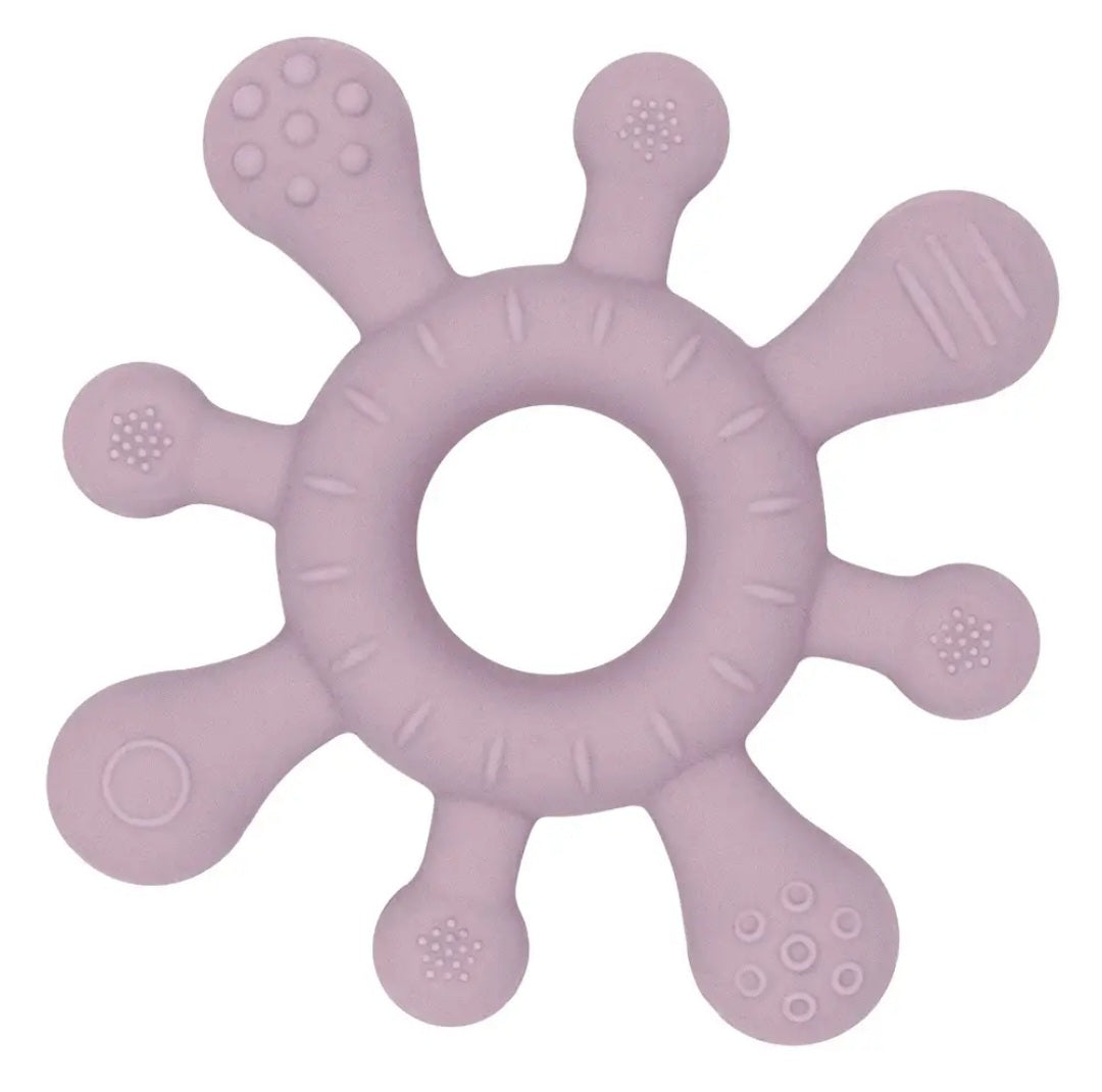 Silicon Splash Teether - Dusty Mauve