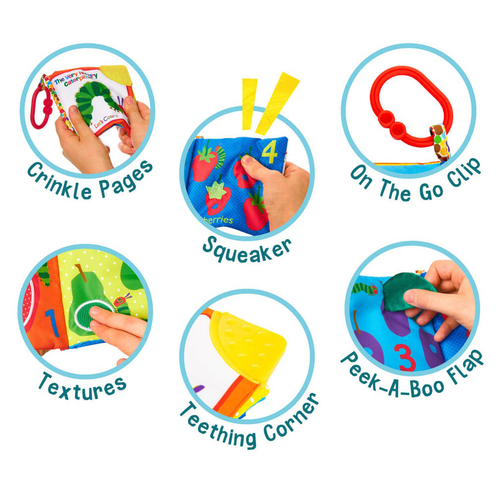 TVHC Lets Count Soft Teether Book