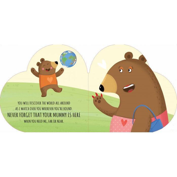 Sassi Shaped Board Book - With Love Mummy
