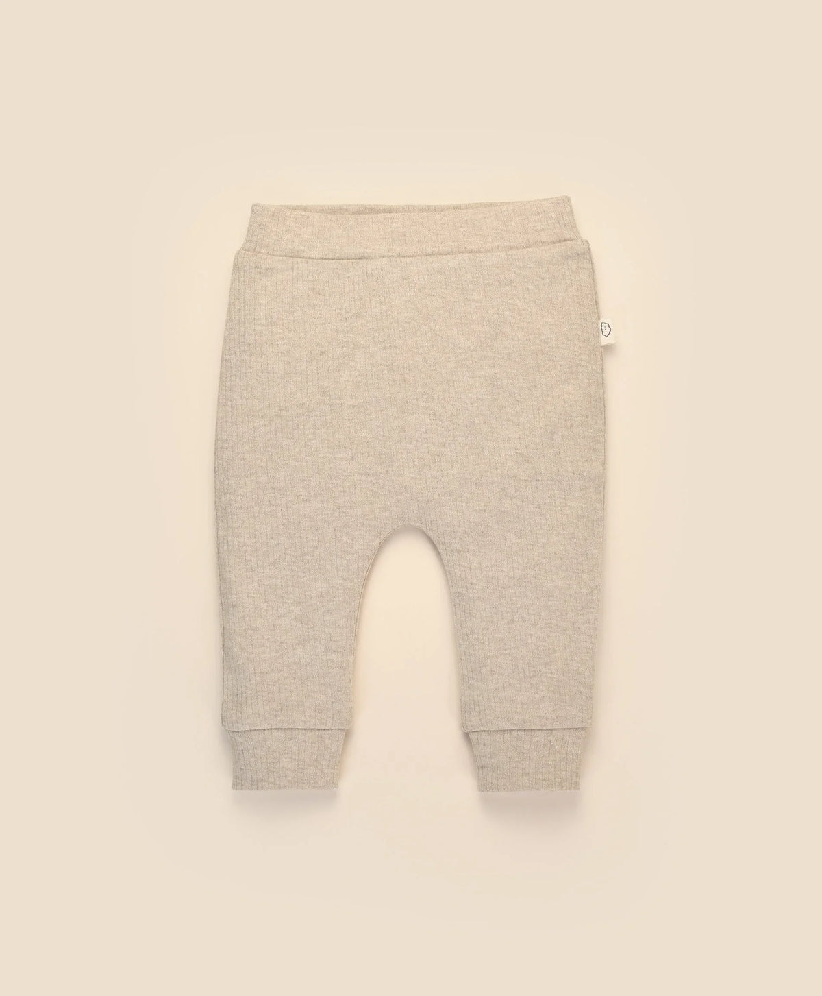 Organic Cotton Leggings - Heather Oat
