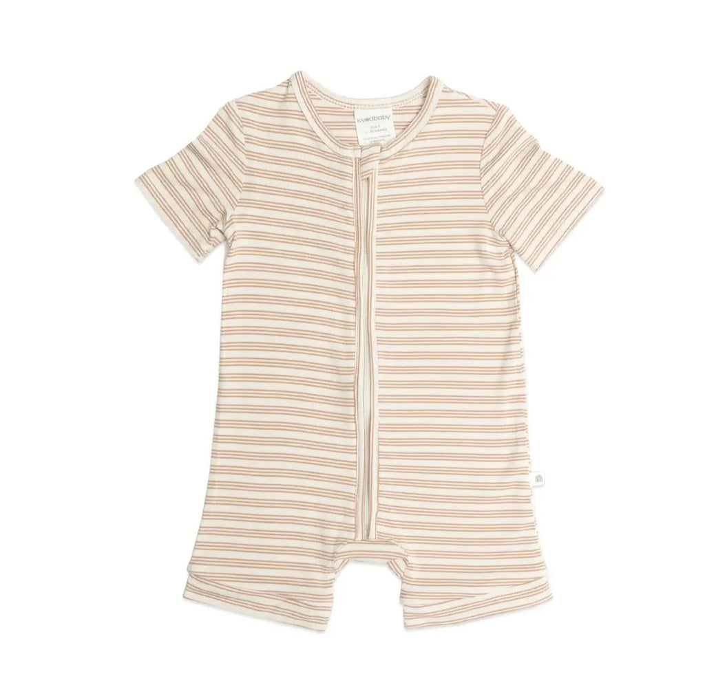 Day or Night Onesie S.S - Neutral Stripe - Size 00