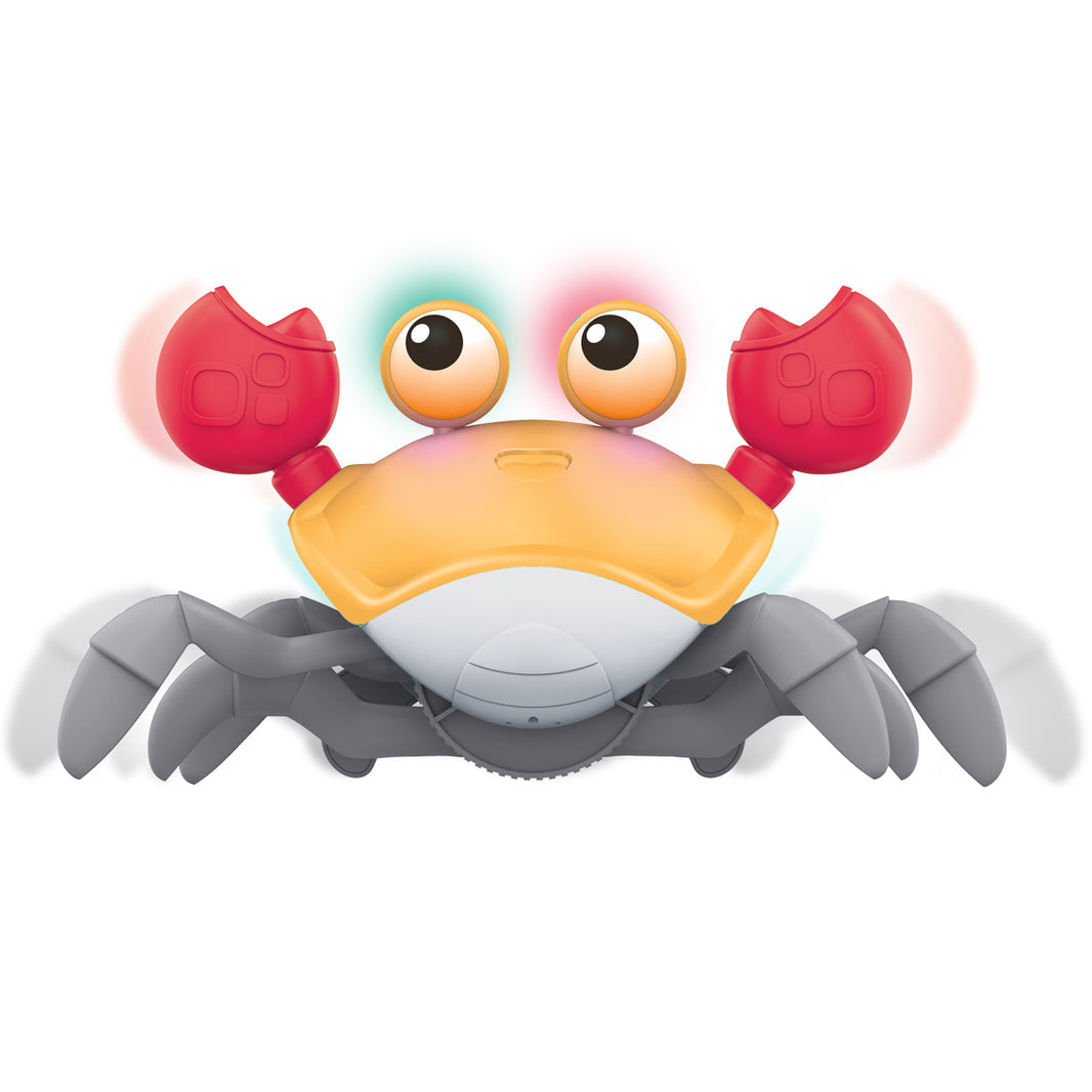 Magic Sensory Interactive Crawling Crab - Orange