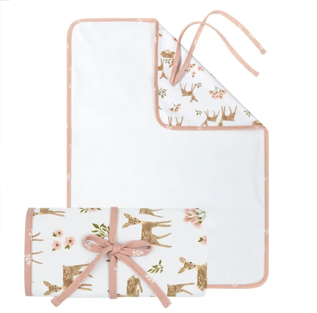 Travel Change Mat - Sophias Garden