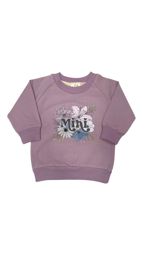 Autumn Jumper - Dusty Violet - Mini